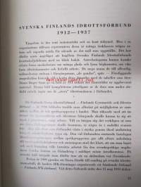 Svenska Finlands Idrottsförbund 1912-1937