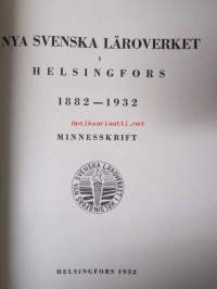 Nya Svenska Läroverket 50 år krönika och matrikel 1882-1932 Minneskrift -school history