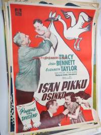 Isän pikku osinko - Pappas lilla dividend (Father&amp;#180;s little dividend), pääosissa Spencer Tracy, Joan Bennett, Elizabeth Taylor, ohjaus Vincente Minnelli