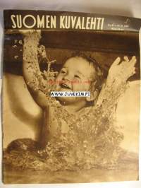 Suomen Kuvalehti 1950 nr 41 ilm. 14.10.1950. Suomalainen seinäkello, artikkeli kellosepän työstä; Lauri Helske.  Kuvia Picasso ja perhe