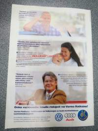 Etumatkaa 1998 nr 2 Volkswagen, Audi, Seat- asiakaslehti