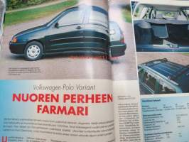 Etumatkaa 1997 nr 4 Volkswagen, Audi, Seat- asiakaslehti