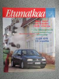 Etumatkaa 1996 nr 3 Volkswagen, Audi, Seat- asiakaslehti