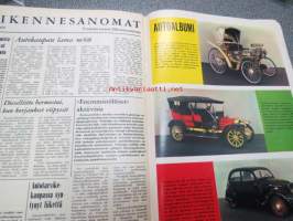 Tuulilasi 1969 nr 3, sis. mm. seur. artikkelit / kuvat / mainokset; Kansikuva Audi 100 LS, Gulf Extra Service, Automatkailu ulkomailla, Nikolajeffin Efta-auto