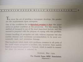 Transportation and handling of newsprint