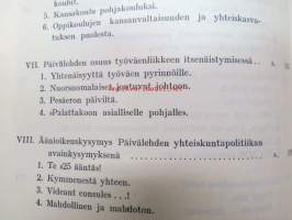 Päivälehden valtio-ja yhteiskuntapolitiikka vv. 1890-1904