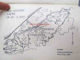 Hiihdon SM-kisat Lieto 19-21.2.1971