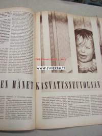 Kotiliesi 1960 nr 6, maaliskuu.  Mieheni on oppikoulun rehtori kirjoittaa  Inge Apajalahti. Ilona Jalava in memoriam. Mainos:  Sarpaneva-pata ( Saturnus-pata)