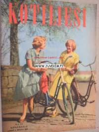 Kotiliesi 1960 nr 11, kesäkuu, Artikkeli ja koko aukeaman levyinen kuva - Salo, valveutunut kaupunki, Vanhusten kesä, Kesäkuun kukat, Kesäiset työskentelypaikat