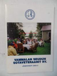 Vammalan Seudun Sotaveteraanit ry. Jäsenviesti 2/2003