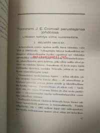 Osakeyhtiö J.E. Cronvall 1878-1928
