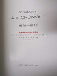 Aktiebolaget J. E. Cronvall 1878-1928