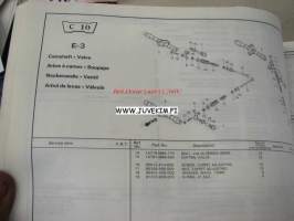 Honda VFR750Fd parts catalog -varaosaluettelo 1983