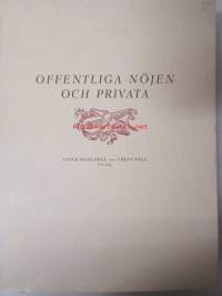 Offentliga nöjen och privata i Helsingfors 1812-1827 med en historisk översikt