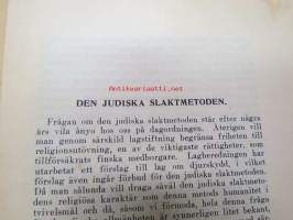 Den judiska slaktmetoden (schäkten)