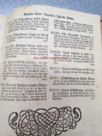 Flavii Josephi Judiska Historia Om Judarnas Krig emot the Romare. The Tre Fösrsta Böckerne / Tillika med hans eget Lefwernes-Lopp af honom sielf beskrifwit / Utaf