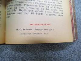 H.C. Andersen - Eventyr-serie nr 1-9, alkukieliset sadut ja tarinat jälkisidoksena