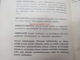 Koneen työkirja - Maatalousseurojen Keskusliiton julkaisuja nr 360 -yhteisomistuksessa tai -käytössä olevan maatalouskoneen käytön seurantakirja, käyttämätön