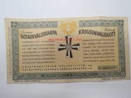 Sotainvaliidiarpa 1941 nr 096019
