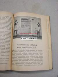 Kansanvalistusseuran Kalenteri 1925, sisältää mm. seur. artikkelit / kuvat / mainokset; Kalenteri, Toripäivät, Metrijärjestelmä, Tietoja postista, Tietoja