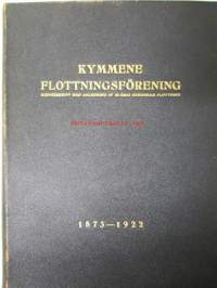 Kymmene Flottningsförening 1873-1922 Minneskrift med anledning av 50-årig gemensam flottning -nahkainen lahjasidos