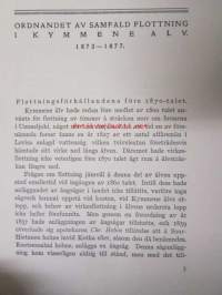 Kymmene Flottningsförening 1873-1922 Minneskrift med anledning av 50-årig gemensam flottning -nahkainen lahjasidos