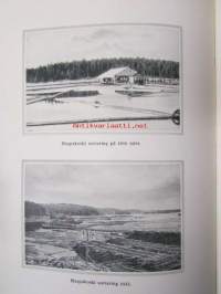 Kymmene Flottningsförening 1873-1922 Minneskrift med anledning av 50-årig gemensam flottning -nahkainen lahjasidos