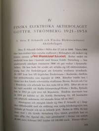 Oy Strömberg Ab 1889-1939 Ett halvt århundrade av den elektriska maskinindustriens historia i Finland