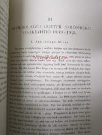 Oy Strömberg Ab 1889-1939 Ett halvt århundrade av den elektriska maskinindustriens historia i Finland