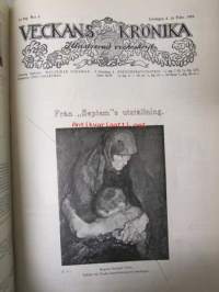 Veckans Krönika 1916 -sidottu vuosikerta