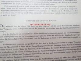 We have not forgotten - Nous N&amp;#180;avons pas oublié - Wir haben es nicht vergessen 1939-1945 -kolmikielinen Puolassa julkaistu tos toisen maailmansodan kulusta ja