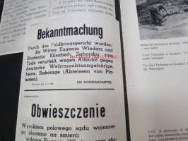 We have not forgotten - Nous N&amp;#180;avons pas oublié - Wir haben es nicht vergessen 1939-1945 -kolmikielinen Puolassa julkaistu tos toisen maailmansodan kulusta ja
