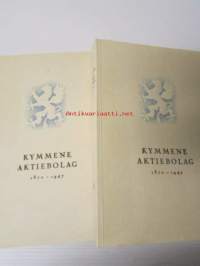 Kymmene Aktiebolag I-II 1872-1947