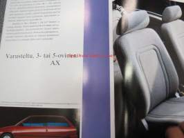 Citroën AX 1991 -myyntiesite