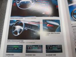 Citroën Xantia Lisävarusteet -myyntiesite