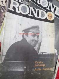 Rondo -musiiikki- ja kulttuurilehtiä erä vv. 1972-1981 37 kpl