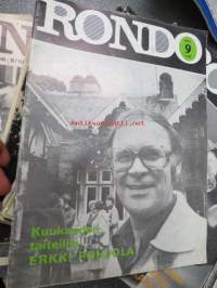 Rondo -musiiikki- ja kulttuurilehtiä erä vv. 1972-1981 37 kpl