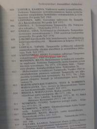 Pirkanmaan bibliografia II : luettelo Pirkanmaata koskevasta kirjallisuudesta 1965-1975