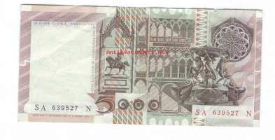 Italia 5 000 Lire  1975-83  - seteli