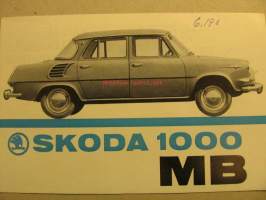 Skoda 1000 MB myyntiesite