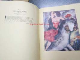 Chagall - The Faber Gallery - 10 print plates -10 painokuvaa