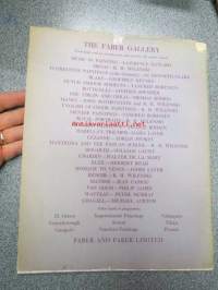 Chagall - The Faber Gallery - 10 print plates -10 painokuvaa