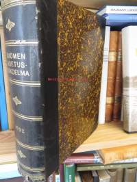 Suomen Asetuskokoelma vuodelta 1932. Sisältää numerot 1-401+ hakemisto. Asetus-Kokoelma