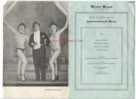 Moulin Rouge Teatret / International Revy  -  käsiohjelma
