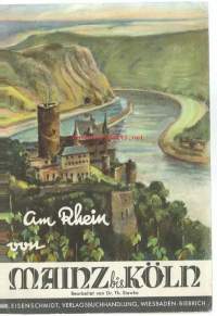 Am Rhein von Mainz bis Köln - matkailuesite kuvahaitari 1950-luku
