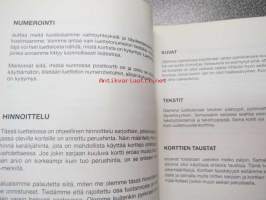 Eeli Jaatinen Postikortteja - postkort - luettelo Eeli Jaatisen piirtämistä korteista, numeroitu 209 / 500