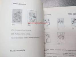 Eeli Jaatinen Postikortteja - postkort - luettelo Eeli Jaatisen piirtämistä korteista, numeroitu 209 / 500