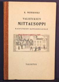 Valistuksen Mittausoppi kaupunkien kansakouluille 1931