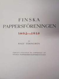Finska Pappersbruksföreningen 1892-1918