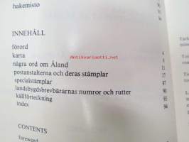 Ahvenanmaa - postitoimipaikat ja leimat / Åland - postanstalter och stämplar / Aaland Isles  - post officies and their cancellations 1812-1982